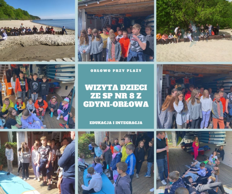 Read more about the article 16-19.05.22 wizyta dzieci ze SP nr 8 z Gdyni-Orłowa